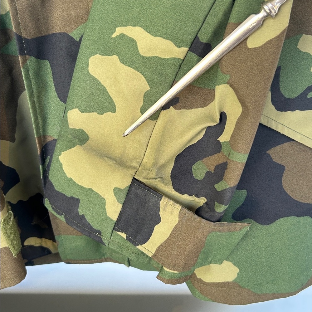 US Military ECWCS Cold Weather Camouflage Parka Size Medium Long - Picture 14 of 16